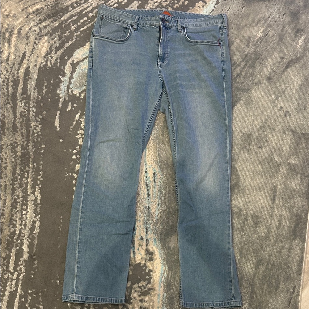 Tommy Bahama Sky Blue Men's Straight Jeans